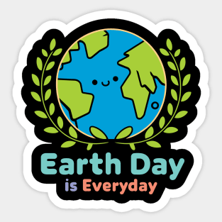 Earth Day Is Everyday Sticker